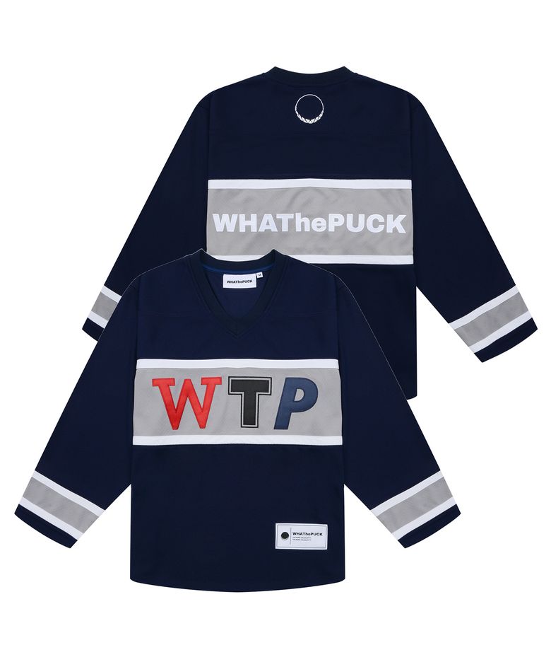 WTP로고 2스트라이프 하키져지