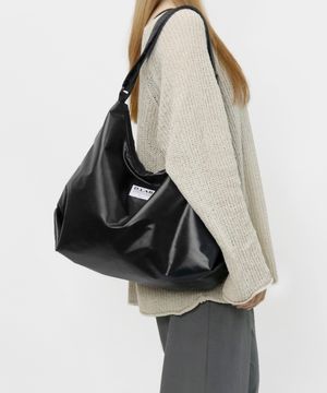 아토레 나일론 숄더 크로스백 - black