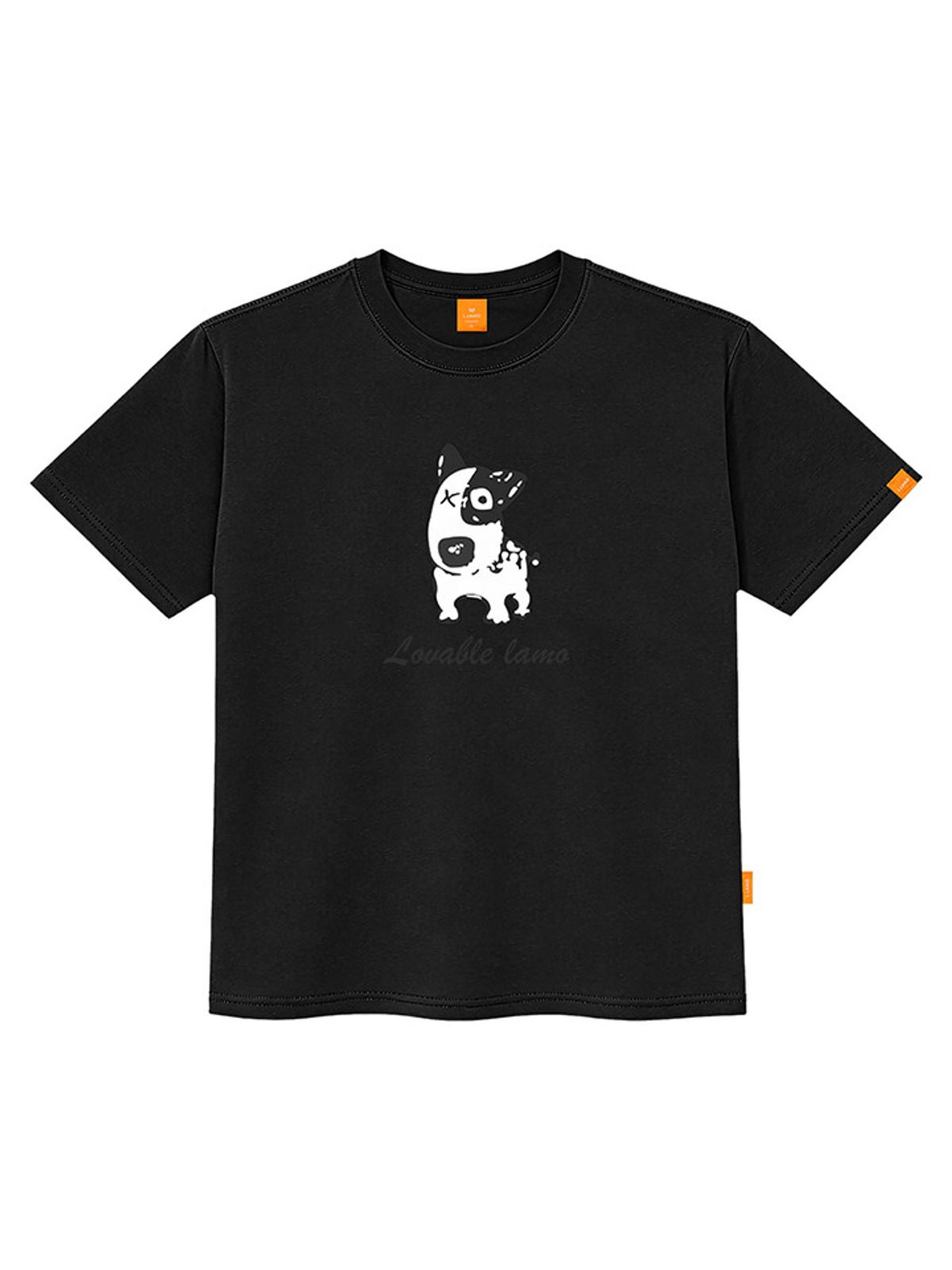 엘라모(LLAMO) 러버블도그 반팔티셔츠 남녀공용 빅사이즈 S~4XL