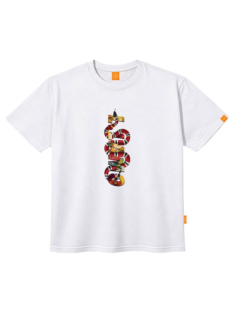 이브의경고 반팔티셔츠 남녀공용 빅사이즈 S~4XL