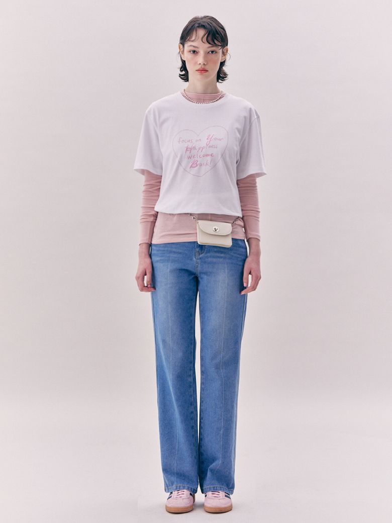 HEART DRAWING T-SHIRT