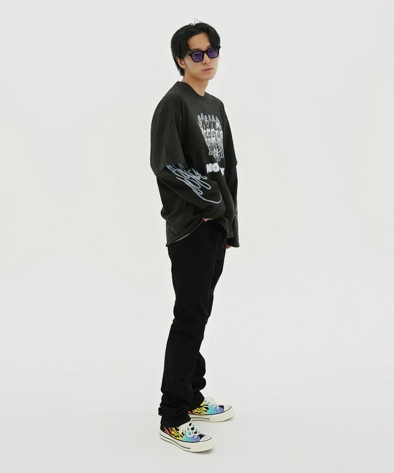 레이어드 롱슬리브 티셔츠(그룹1 버전)