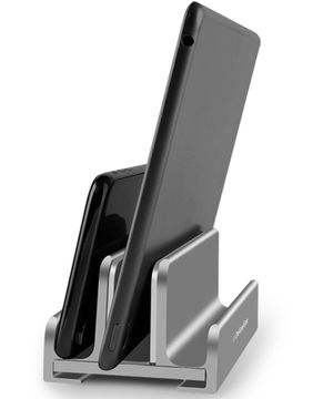 태블릿 노트북 알루미늄 수직 스탠드 거치대