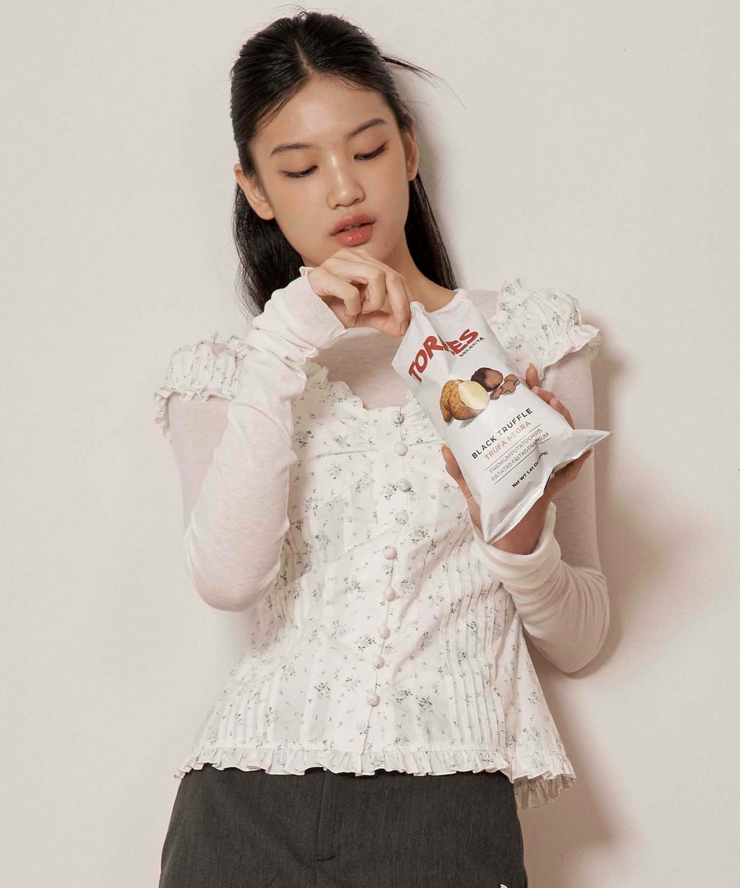 Tシャツ・カットソー lotsyou_April Blossom Lace Top lotsyou_April Blossom Lace Top (LOTSYOU/Tシャツ・カットソー