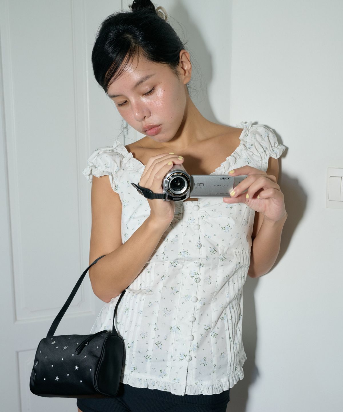 라츠유(LOTSYOU) lotsyou_April Blossom Lace Top