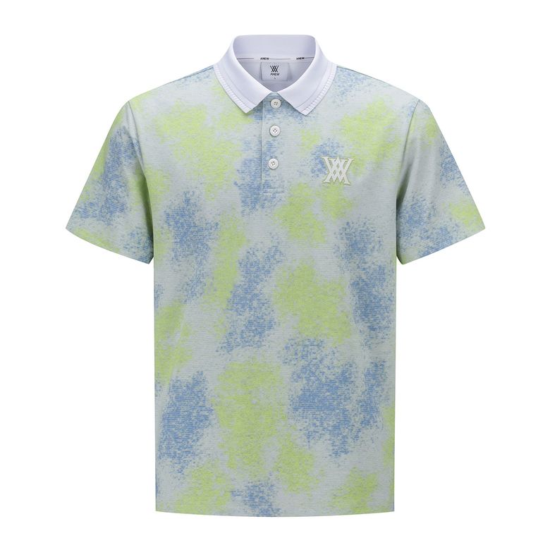 MEN SPRINKLED PATTERN SHORT T-SHIRT_LI
