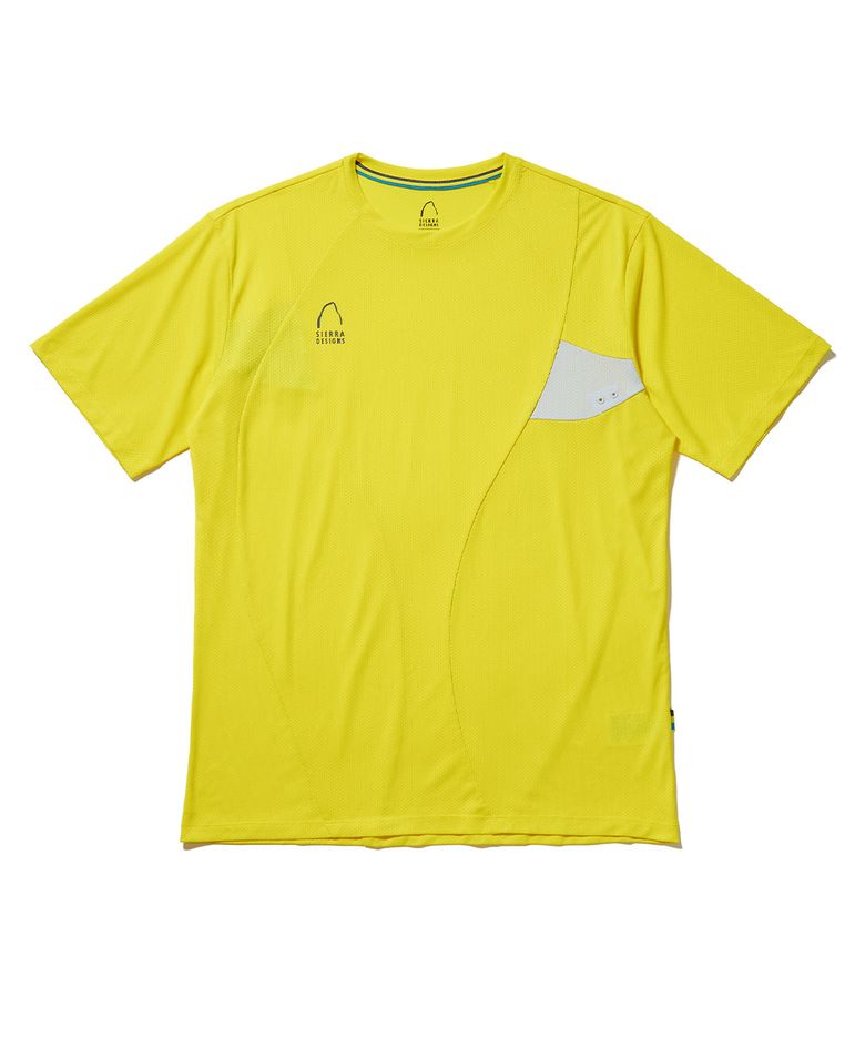 로사(ROSA) 퀵드라이 반팔티셔츠 YELLOW