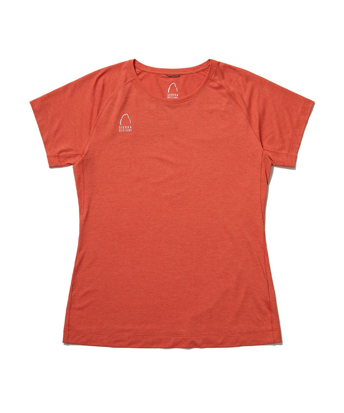 시에라디자인(SIERRA DESIGNS) W) THINK OUTSIDE 퀵드라이 반팔티셔츠 RED MAPLE