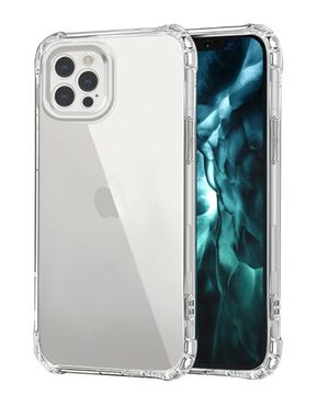 [2개입] 방탄 클리어 범퍼 투명 젤리 케이스 아이폰13/12/11/프로/미니/프로맥스