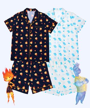 디즈니/픽사 엘리멘탈 패턴 잠옷