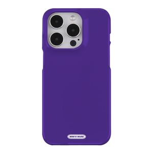 [아이폰17추가]COLOR GLOSSY SLIM CASE_PURPLE