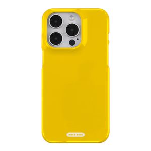 [아이폰17추가]COLOR GLOSSY SLIM CASE_YELLOW