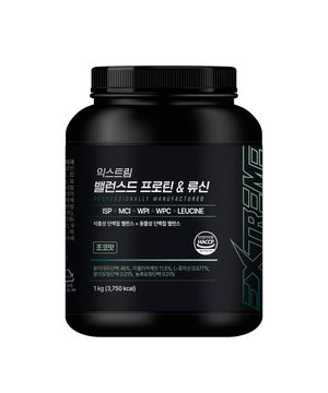 WPC 초코맛 단백질 보충제 밸런스드 프로틴 류신 1kg X 1통