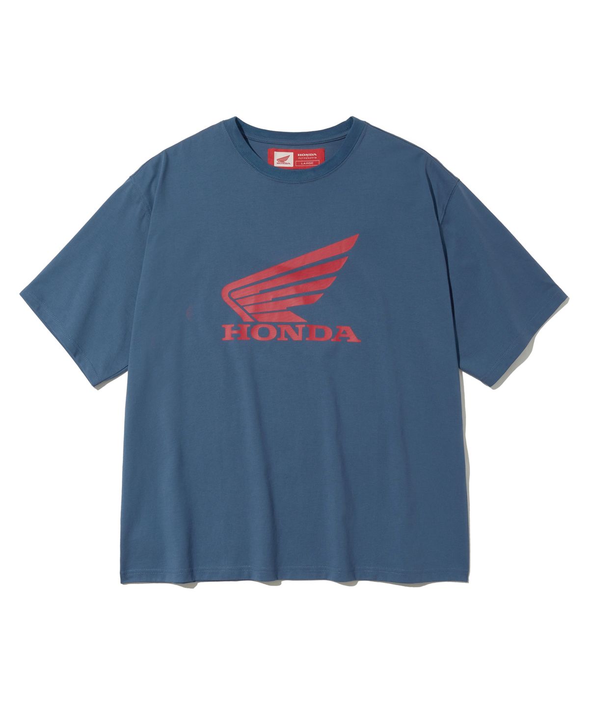 핍스 모터사이클(PHYPS MOTORCYCLE) Original Wing logo T-shirt Vintage Navy