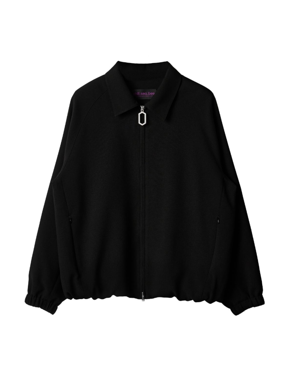 칠씨비(CHILLSEABEE) [TROPS]Two way zipped collar jacket.