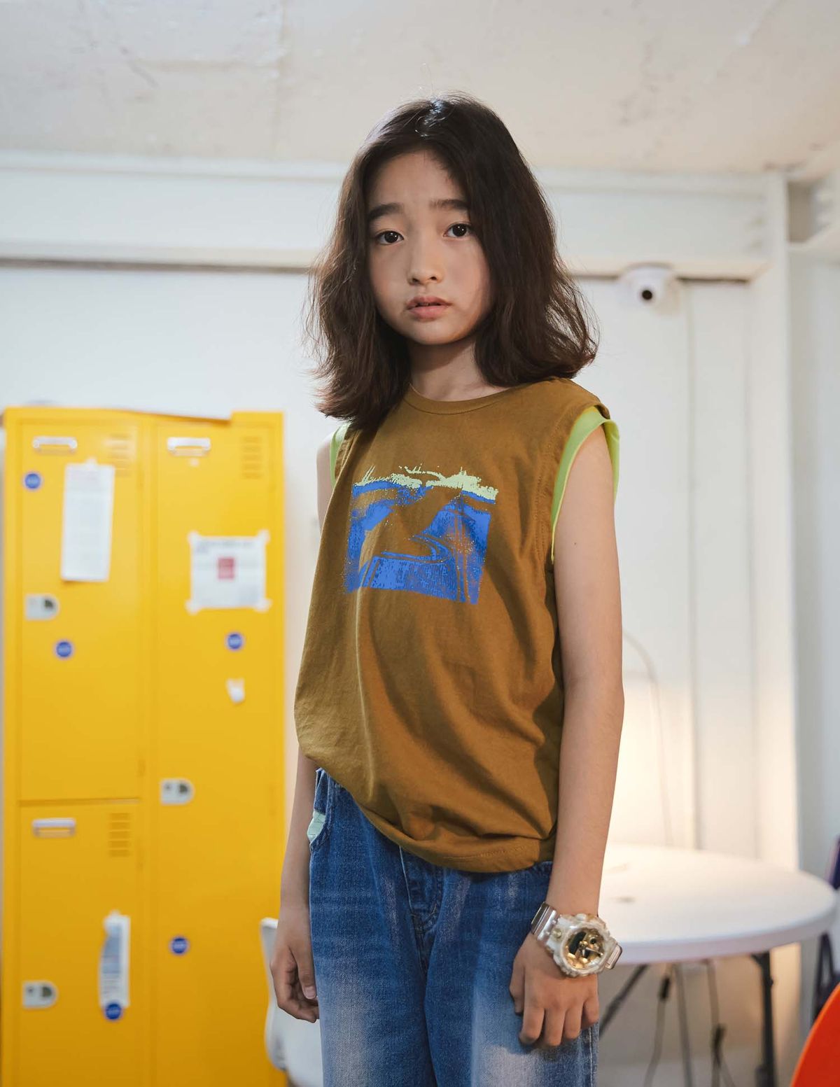 프리제(FRISE) 캡나시_머스타드