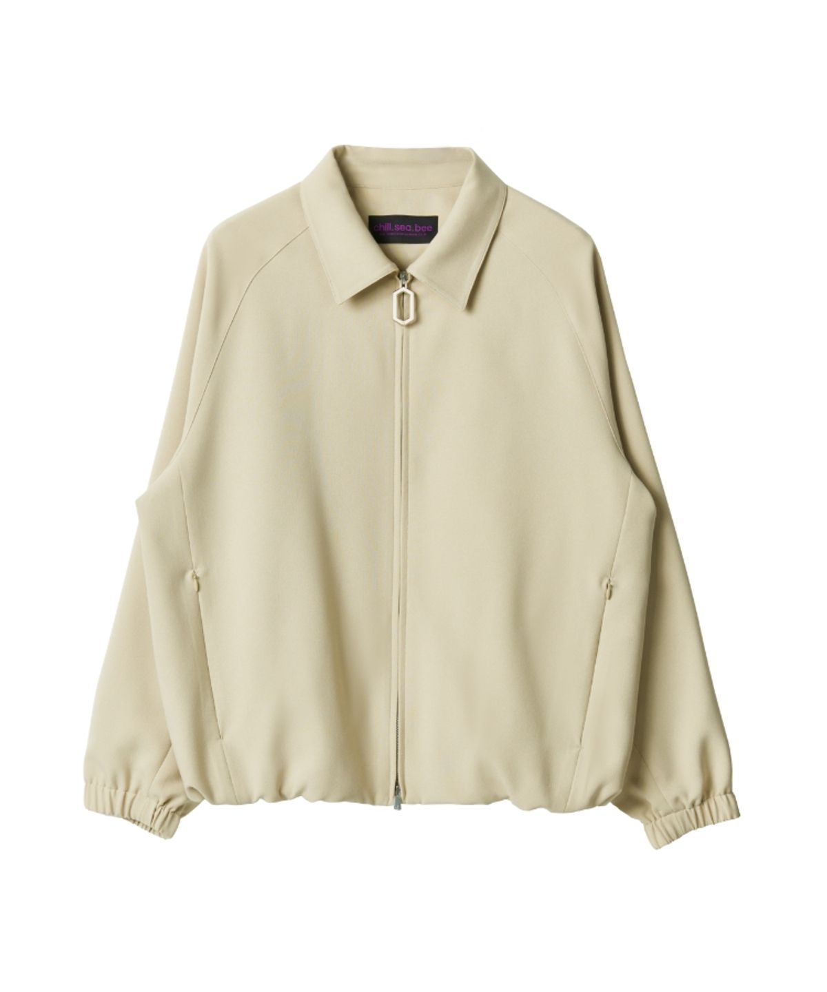 칠씨비(CHILLSEABEE) [TROPS]Two way zipped collar jacket.
