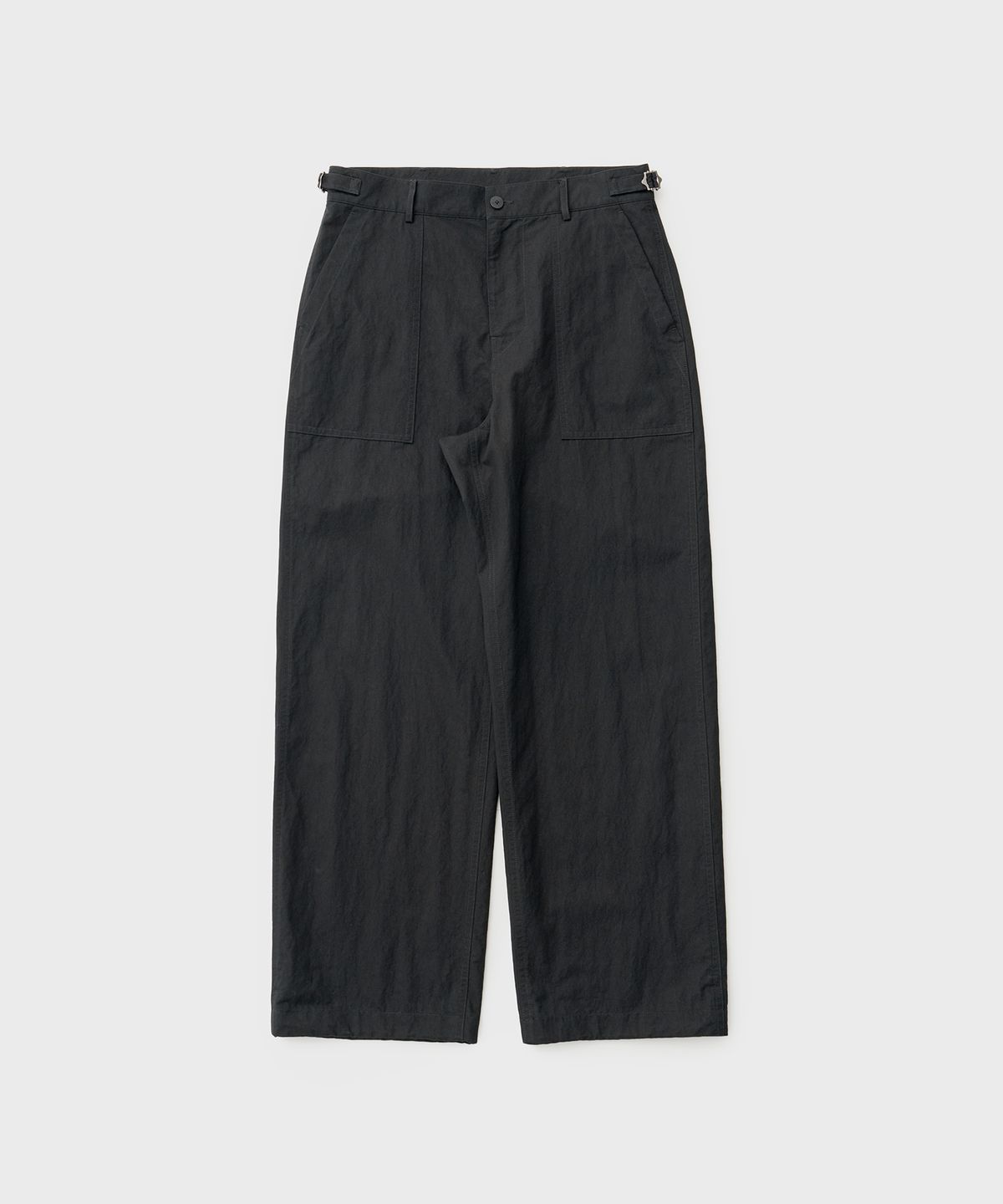 어나더 오피스(ANOTHER OFFICE) Cushy Baker Pants (Onyx)