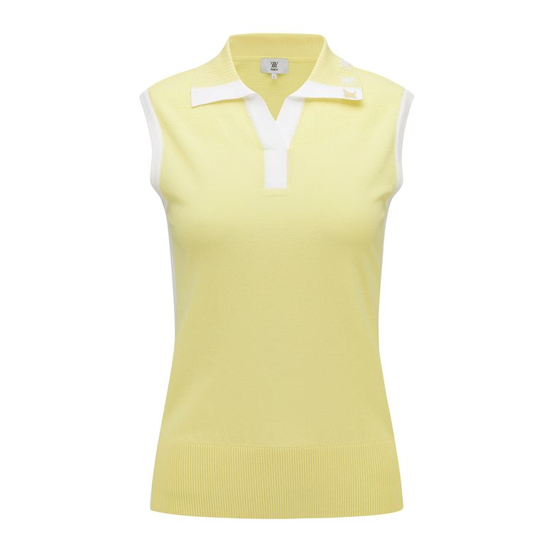 WOMEN BACK SIGNATURE LOGO SLEEVELESS_YE