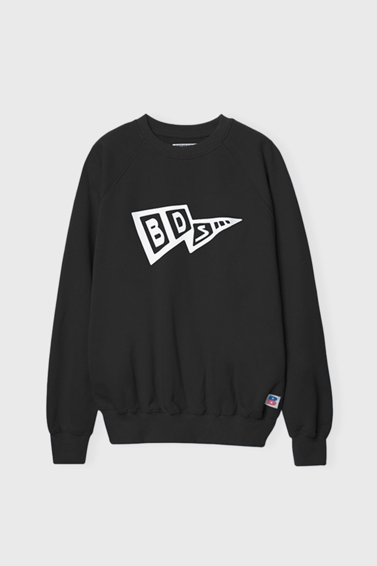 벌스데이수트(BIRTHDAYSUIT) EXCLUSIVE_FLAG SWEAT (BLACK)
