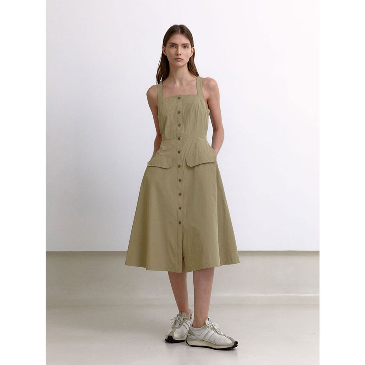 퍼블리카엑스(PUBLICKA X) ELFNA DRESS CAMEL