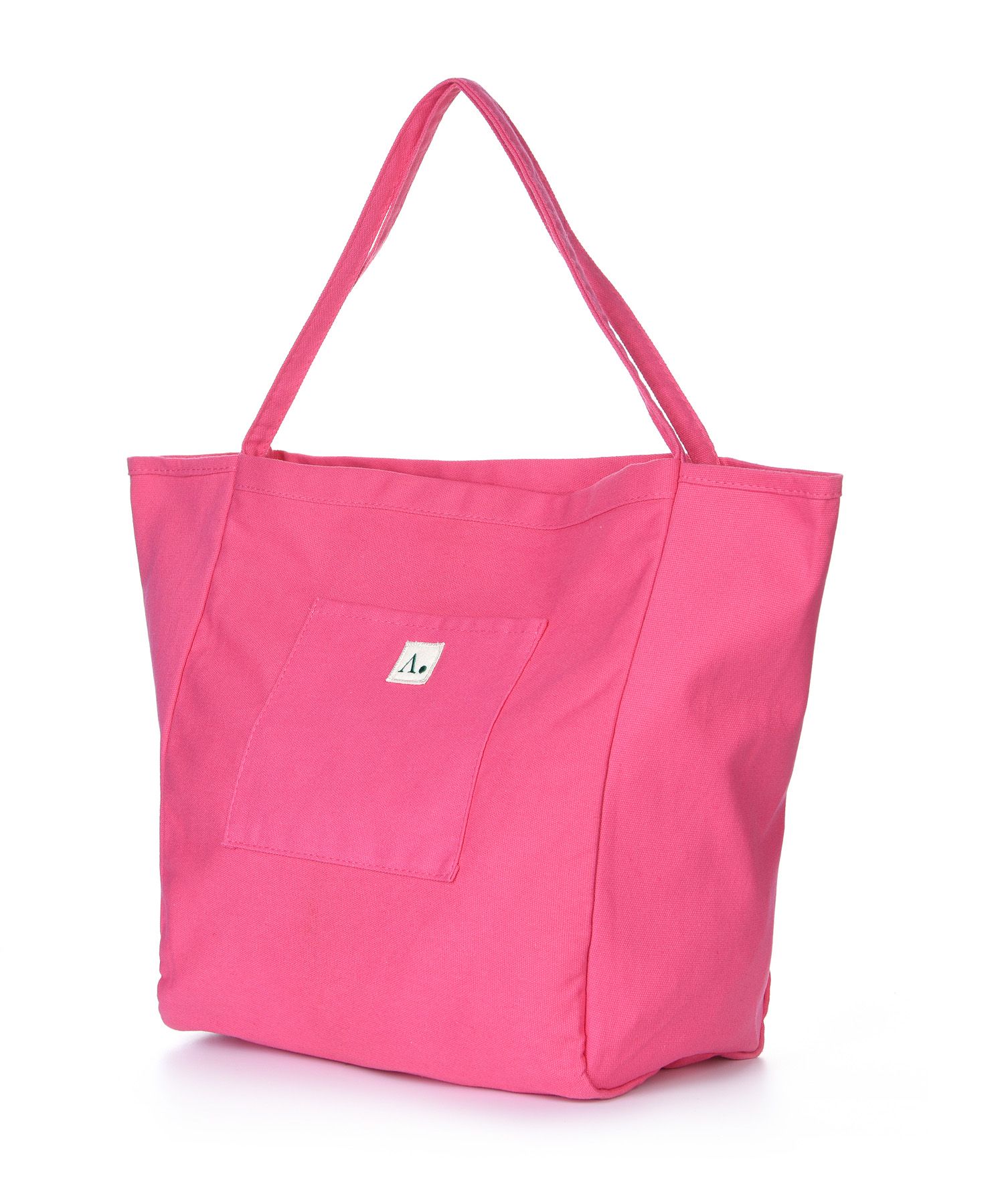 MUSINSA ABON Beach Cotton Color Washing Big Shoulder Bag Pink