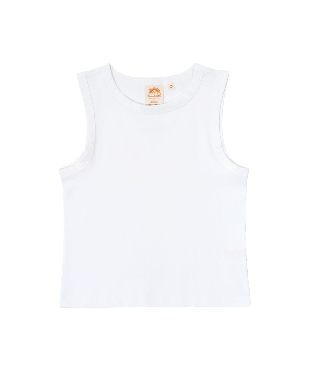 헬로 선라이즈(HELLO SUNRISE) HS Basic Sleeveless (W)_White