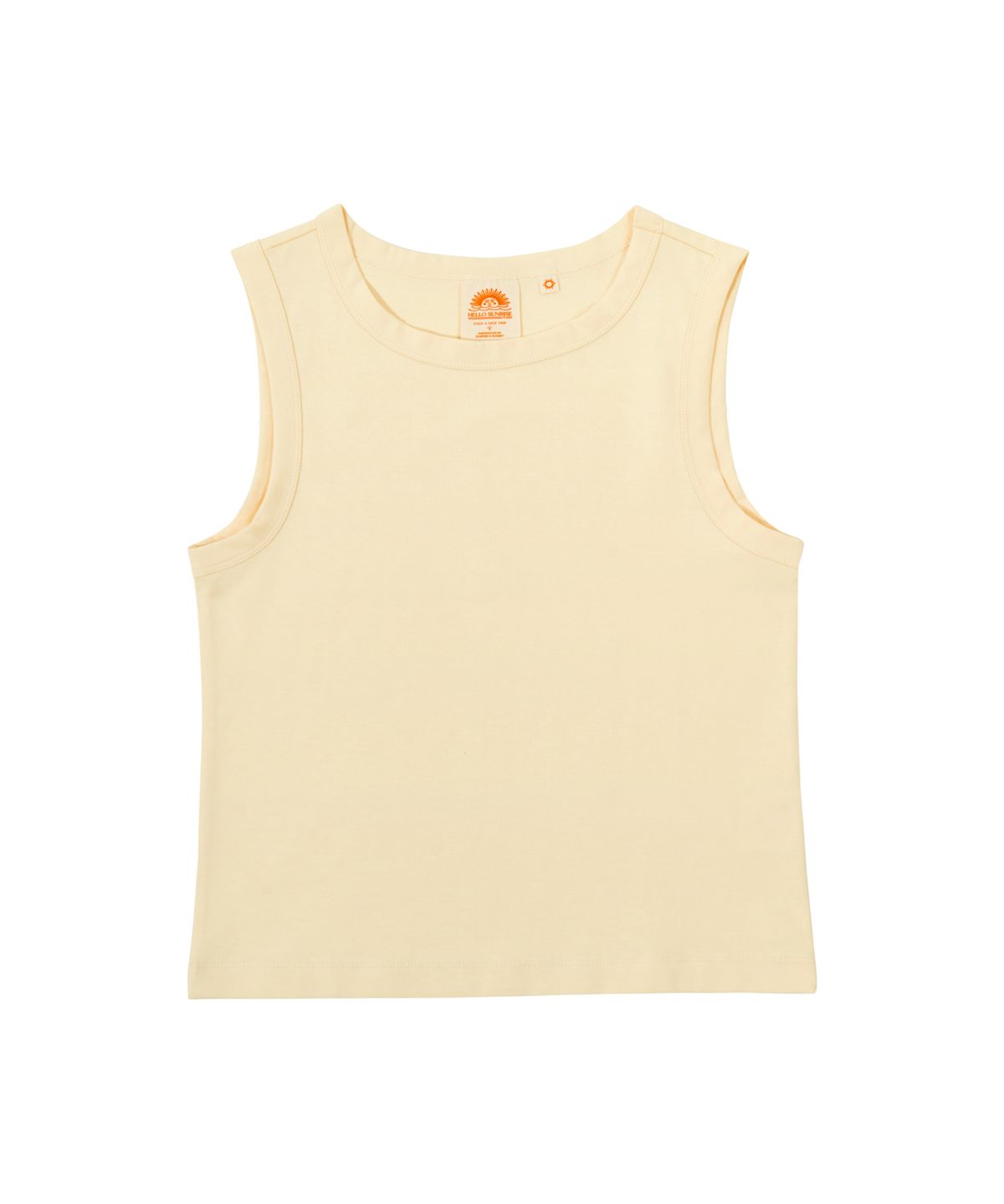 헬로 선라이즈(HELLO SUNRISE) HS Basic Sleeveless (W)_Butter Yellow