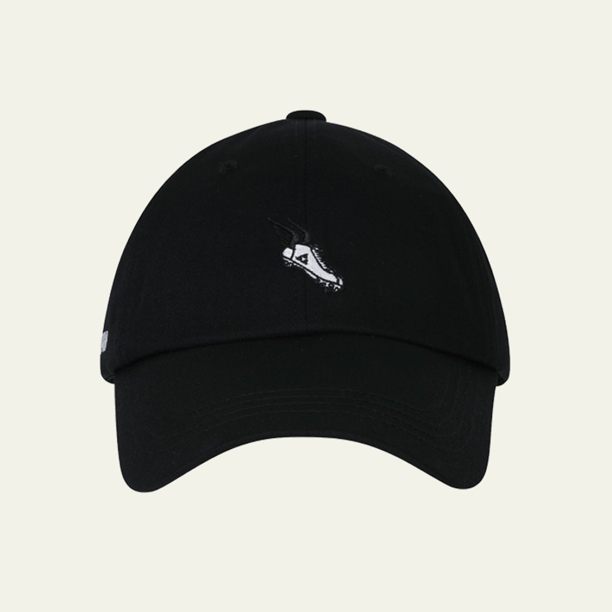 리드로(LEADRAW) cotton wing shoe ball cap_black