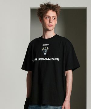 RACING EMBLEM T-SHIRTS [BLACK]