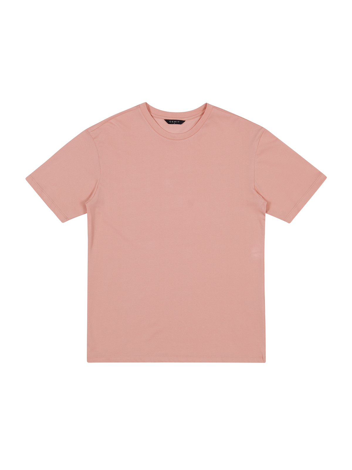 세니트(CENIT) 수피마쿨맥스 크루넥 티셔츠 핑크