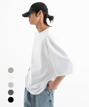 빅 오버 베이직 실키 반팔티 ( 4Color )