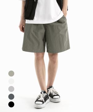 루즈핏 나일론 하프팬츠 ( 4Color )