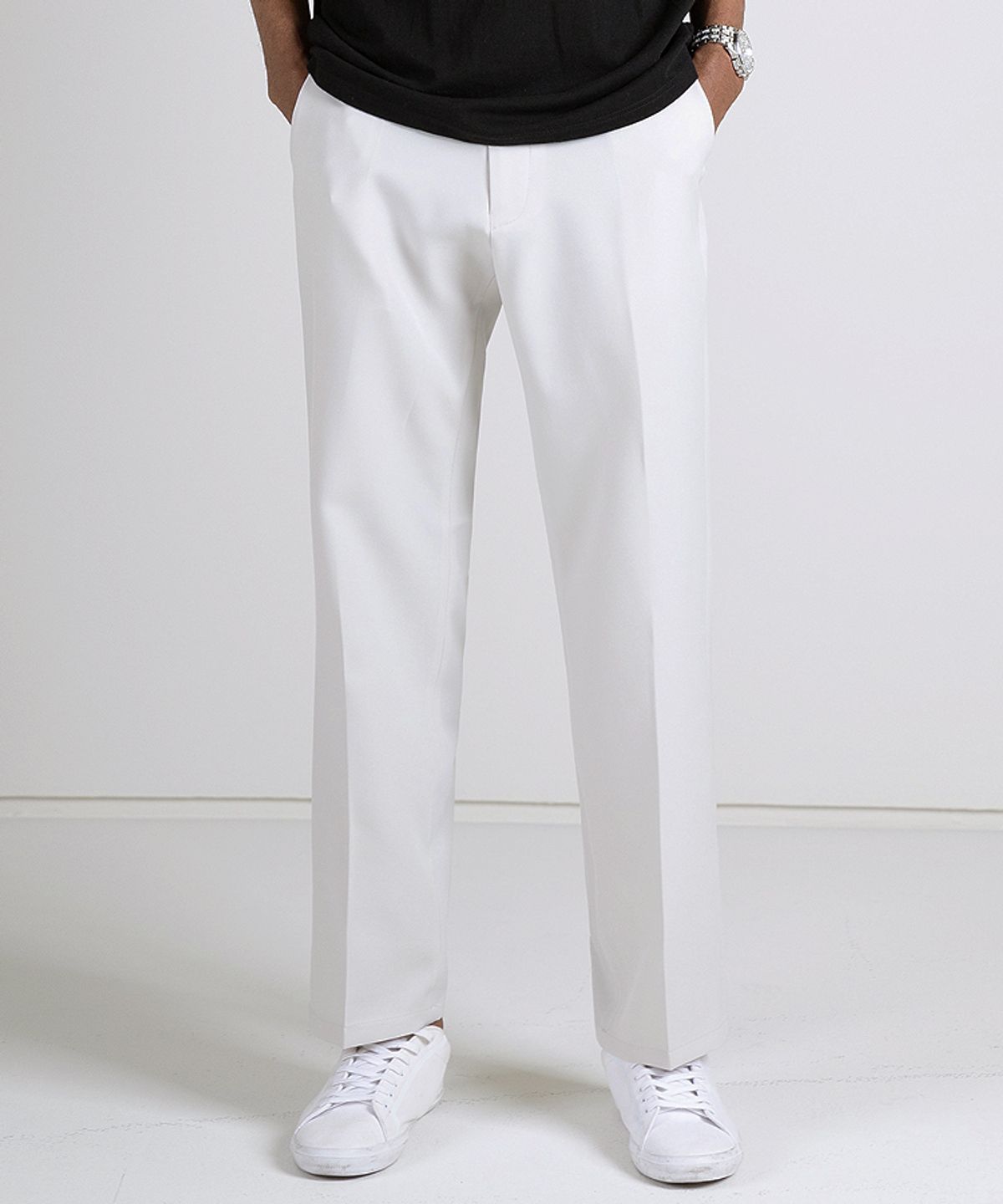 스트라이크(STRIKE) Relaxed T/R Blend Trousers (3COLOR)