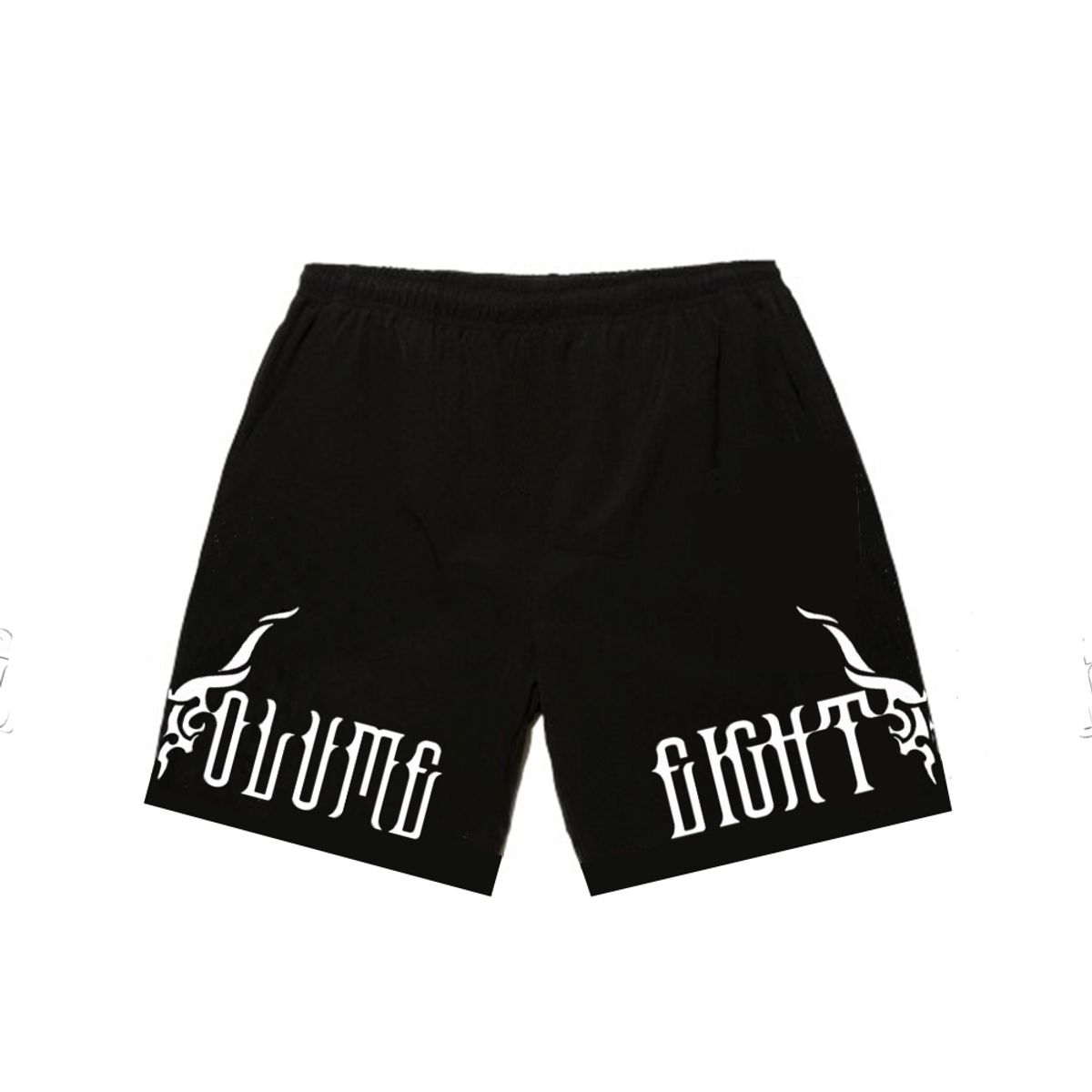 에잇볼륨(EIGHTVOLUME) EV 쿠두 면 반바지 (블랙)