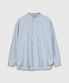 옥스포드 스트라이프 오버 셔츠_소라