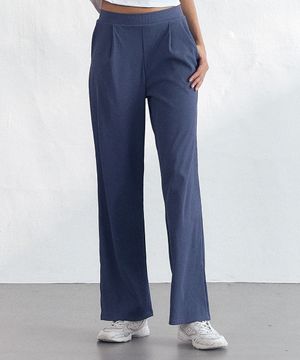 CLWP9157 소로나 골지 와이드 팬츠