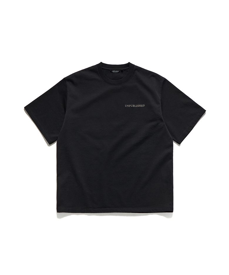 MONOCHROME PHOTOGRAPH T-SHIRT_BLACK