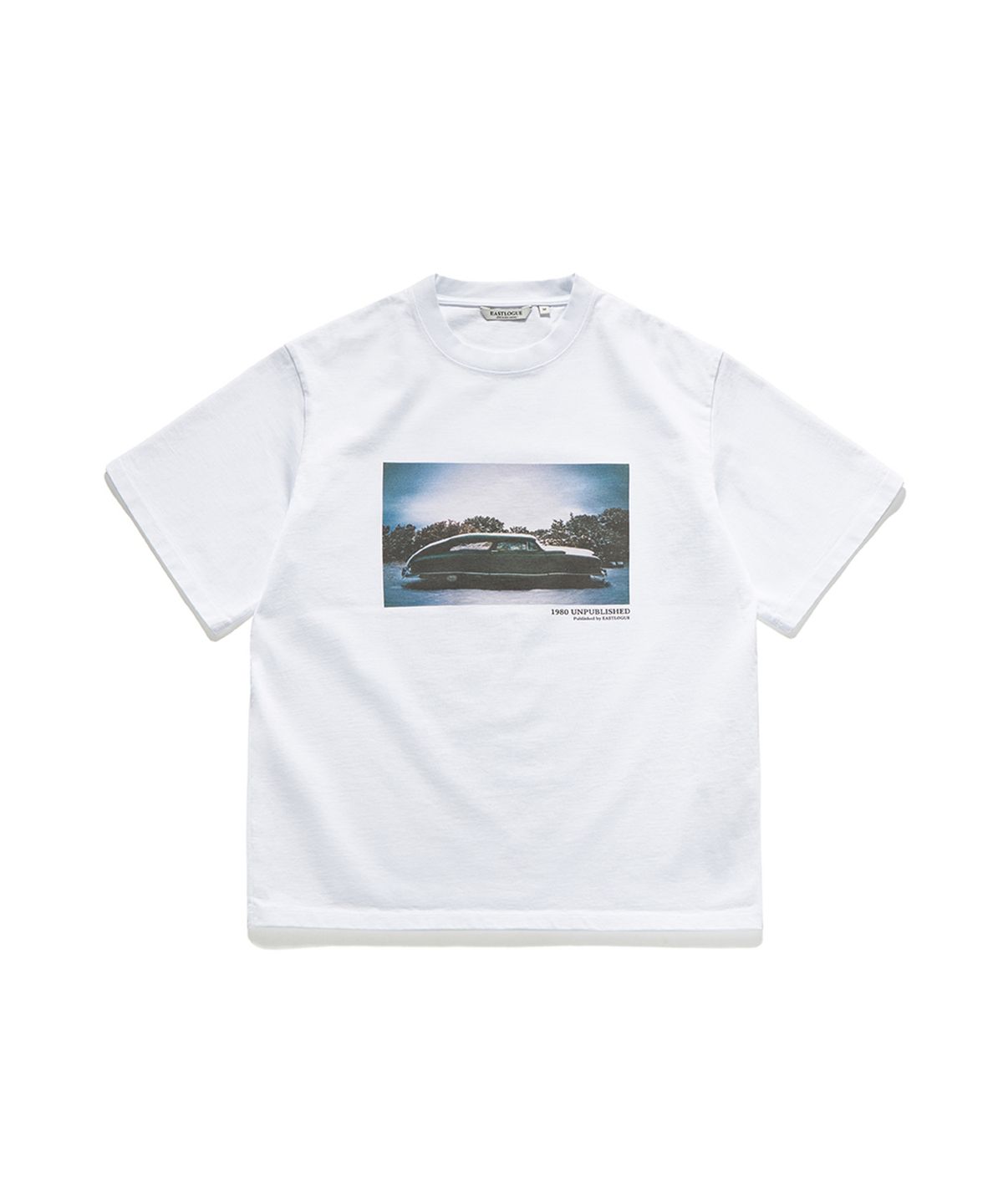 이스트로그(EASTLOGUE) VINTAGE PHOTO PIECE T-SHIRT_WHITE