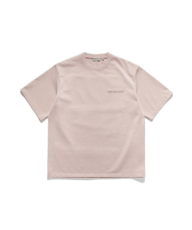 FRAME CUTTING T-SHIRT_ROSE