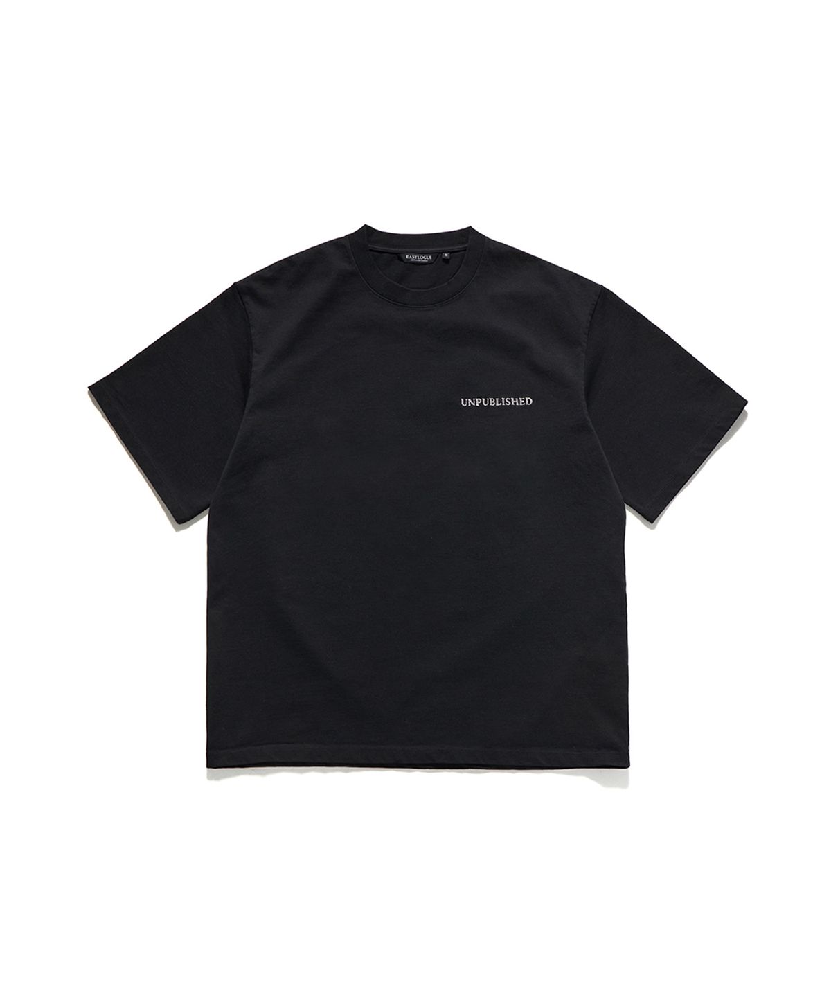 이스트로그(EASTLOGUE) BLOSSOMING EMBROIDERED T-SHIRT_BLACK