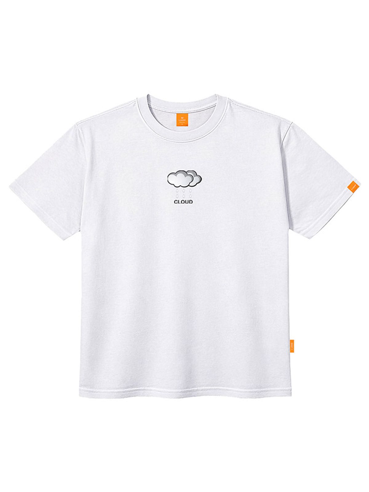 엘라모(LLAMO) 구름 반팔티셔츠 남녀공용 빅사이즈 S~4XL