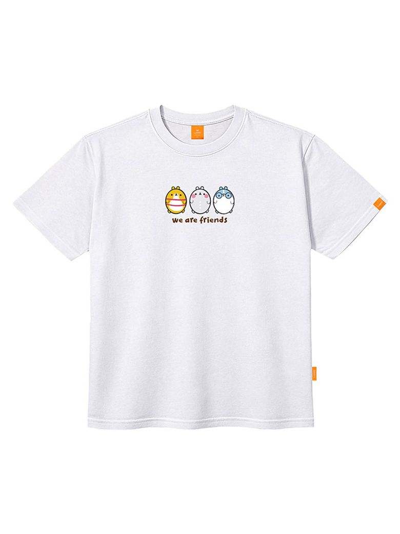 위아프랜 반팔티셔츠 남녀공용 빅사이즈 S~4XL