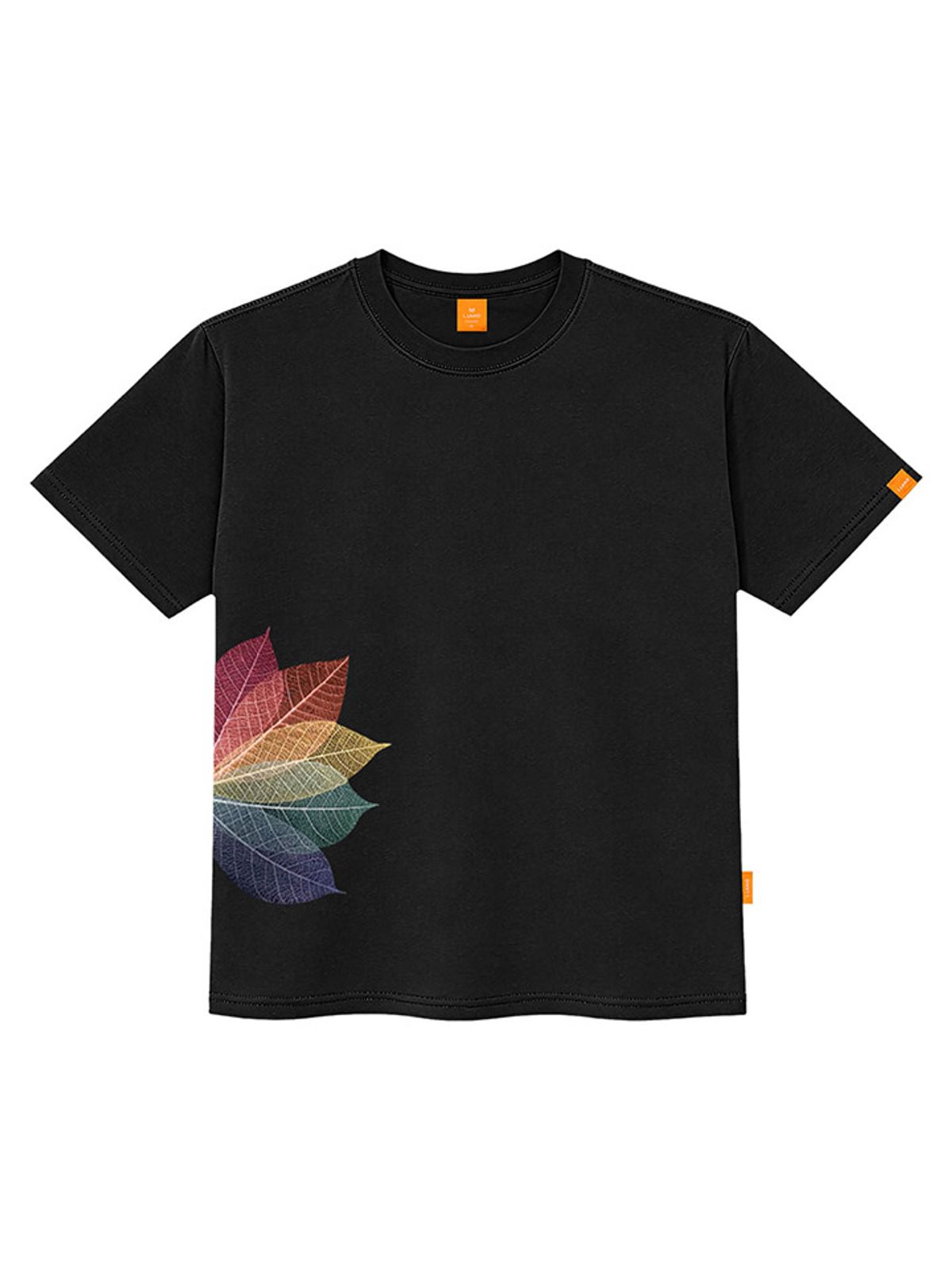 엘라모(LLAMO) 리프 반팔티셔츠 남녀공용 빅사이즈 S~4XL
