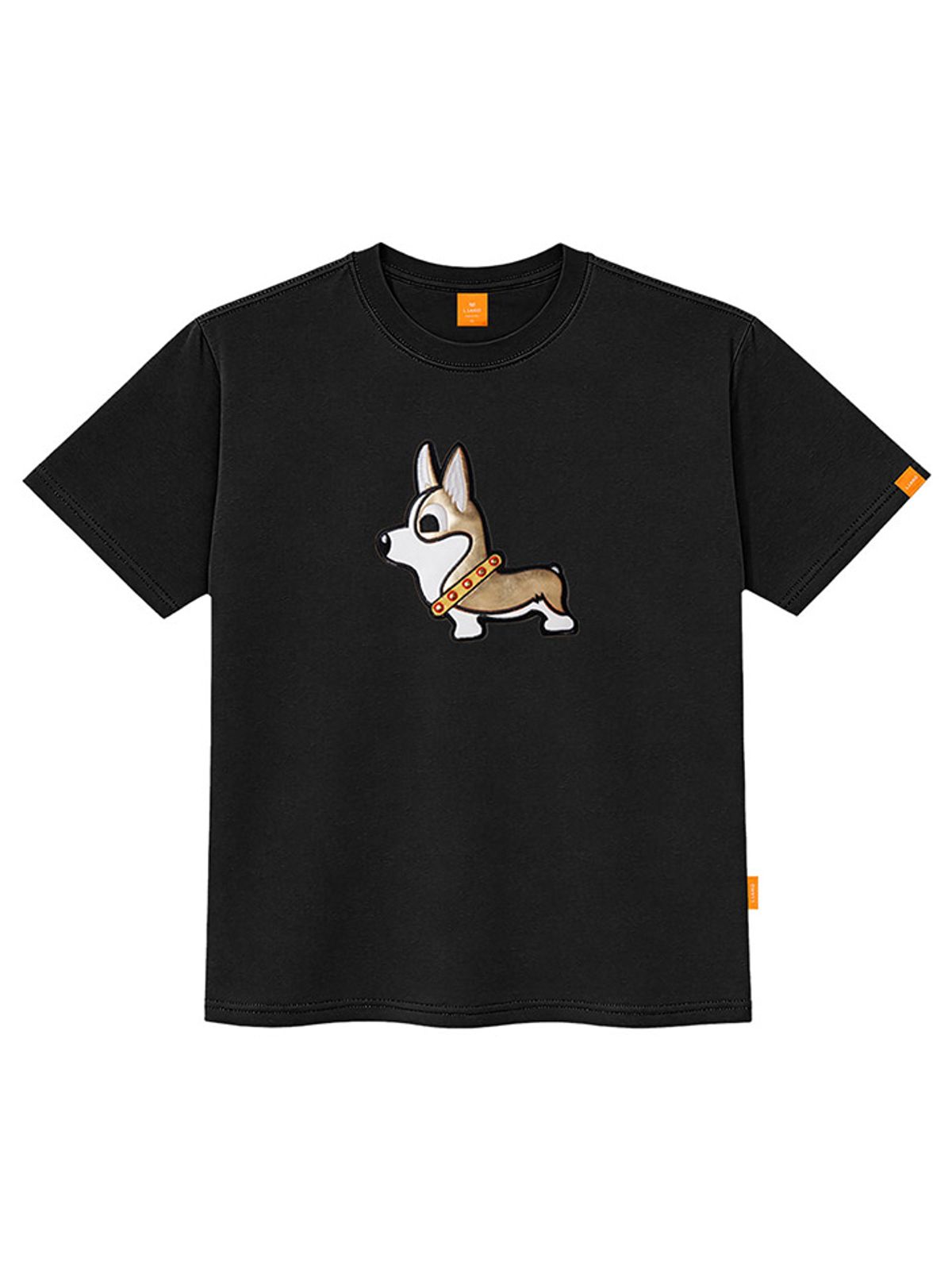 엘라모(LLAMO) 골드코기 반팔티셔츠 남녀공용 빅사이즈 S~4XL
