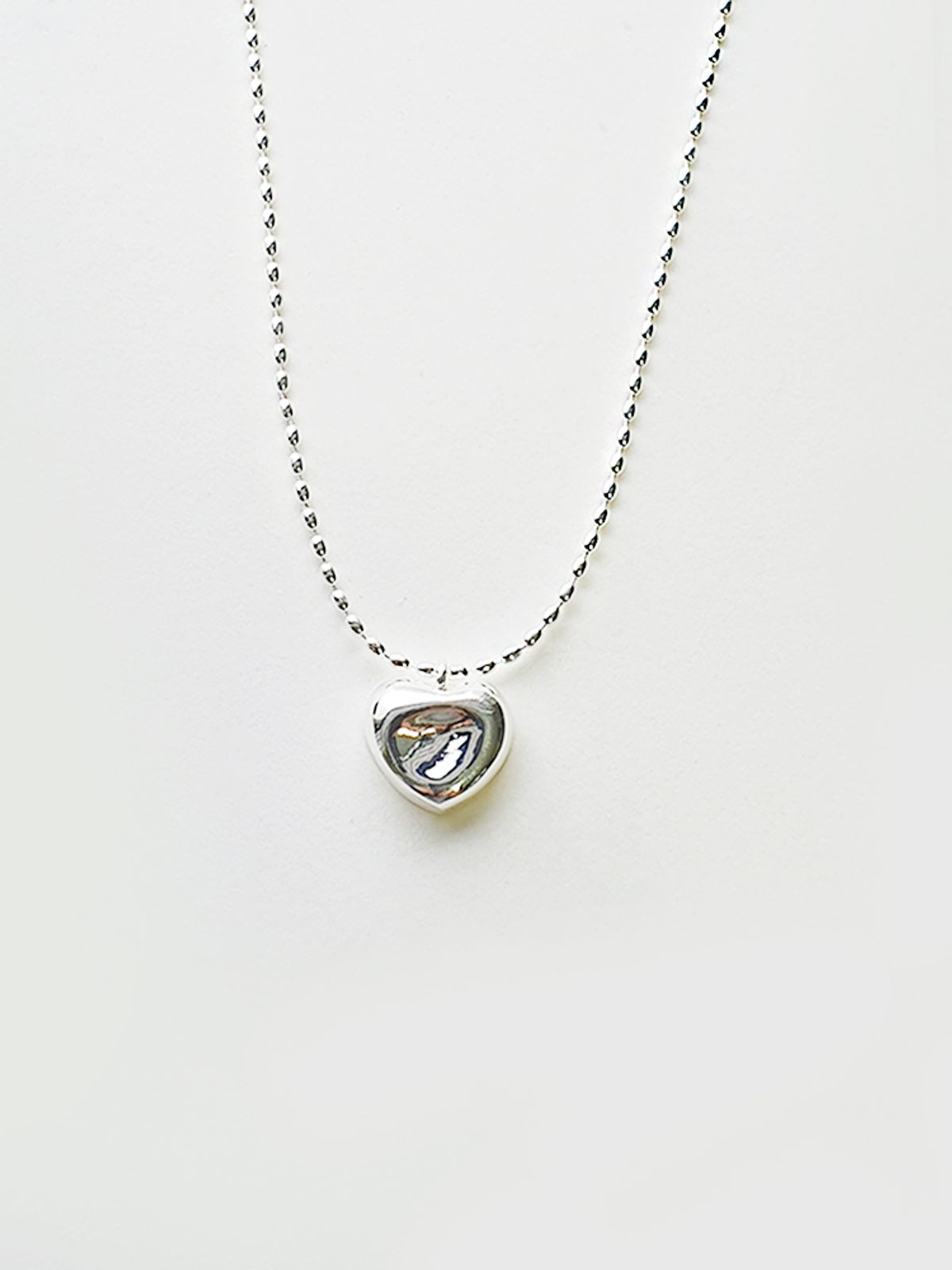 소수(SOSOO) Chubby Heart Necklace 쵸비 하트 목걸이