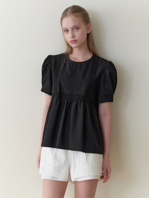 Gardener lace blouse (black)