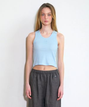 Lazy Flower Tank Top (2color)