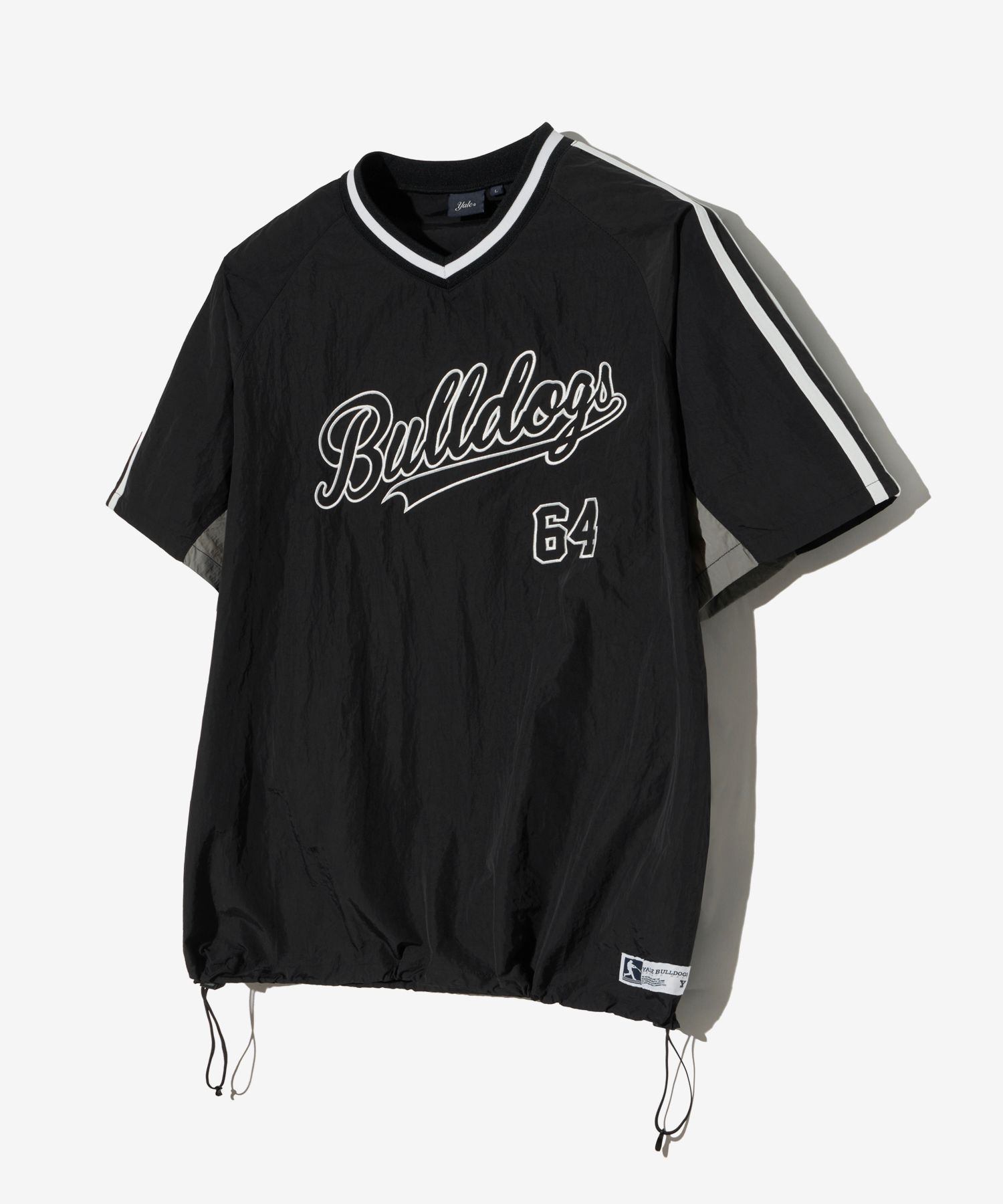 [YALE] Tシャツ 半袖 ナイロン BASEBALL NYLON SHORT SLEEVE MUSINSA | YALE Baseball Nylon Short Sleeve Black/Charcoal