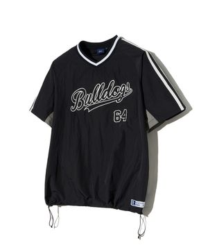 베이스볼 나일론 숏슬리브_블랙